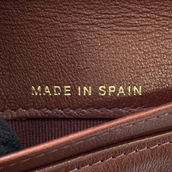 CHANEL Authentic Brown Logo Wallet - Picture 13 of 14